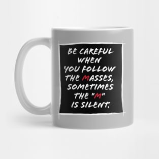 Funny Pun Quote Typography Mug